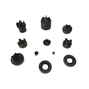 Vstrekovaný feritový turbínový rotor