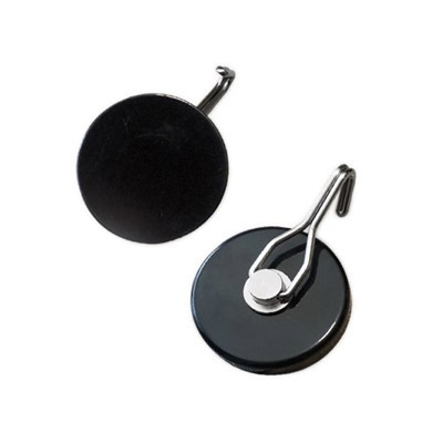 Magnet s otočným háčikom